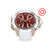 Jacob & Co EC412.42.RW.RR.FCB4D - Auto 18kt Rose Gold Titanium - Red Dial - Alligator White Clasp
