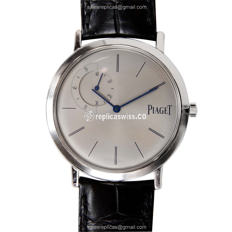 Piaget Altipiano Replica - Auto - 18kt White Gold - Silver - Luxury Replica ALTIPLANO Watch