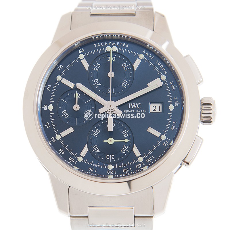IWC Ingenieur Replica - Automatic - Steel - Blue Dial - 40mm - Luxury Replica INGENIEUR Watch