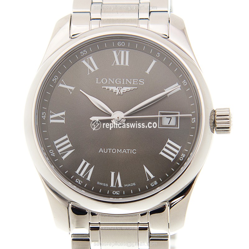Rolex Master Automatic Replica | Stainless Steel | Brown Dial, Silver Clasp