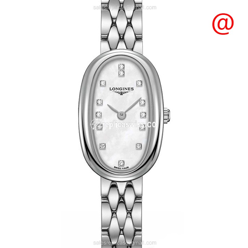 Longines Symphonette Replica - Automatic - Silver Steel Case - Silver Dial - Steel Band - Luxury Replica SYMPHONETTE Watch