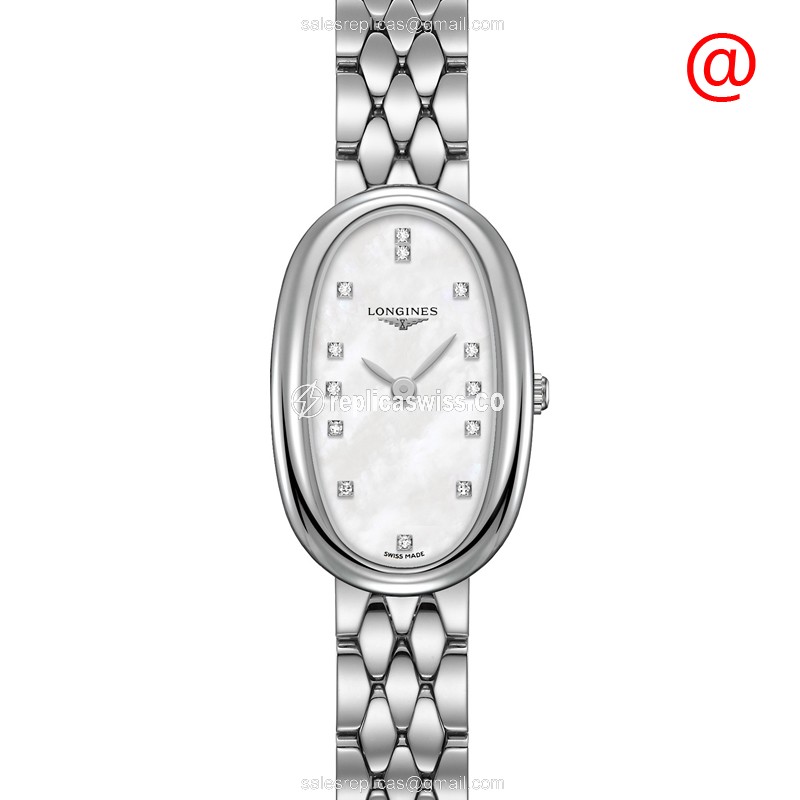 Longines Symphonette Quartz - Stainless Steel - White Dial - Silver Steel - Luxury Replica SYMPHONETTE Watch