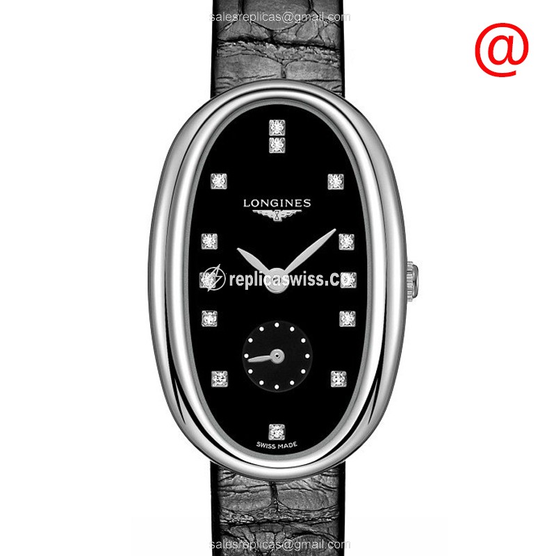 Rolex L2.307.4.57.0 SYMPHONETTE Replica - Quartz - Black Steel Case, Buckle - Leather Black Strap - Luxury Replica SYMPHONETTE Watch