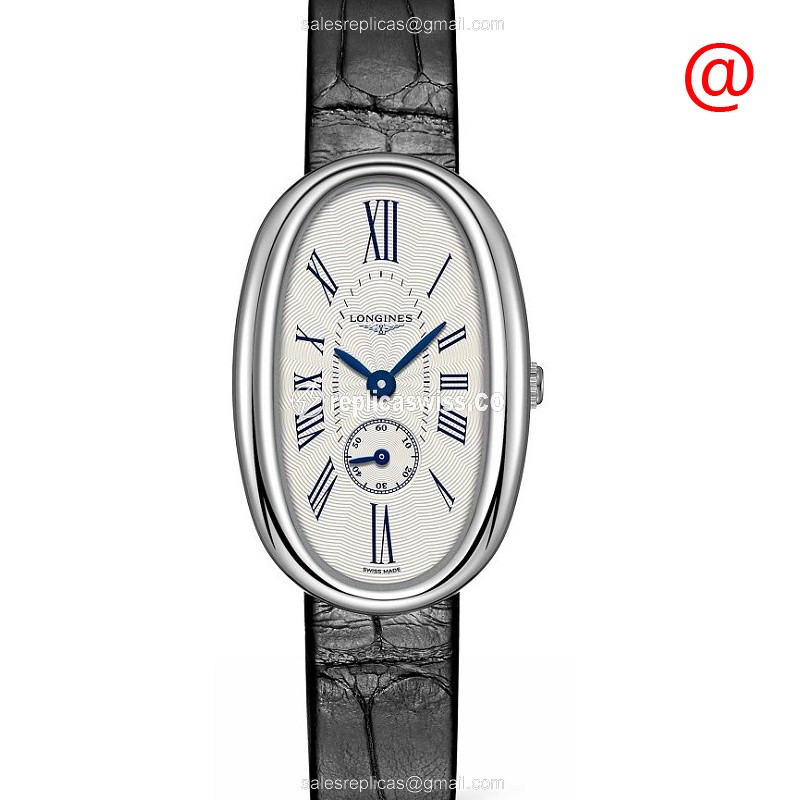 Longines Symphonette Replica - Automatic - Stainless Steel - Silver Dial - Leather Strap - Luxury Replica SYMPHONETTE Watch