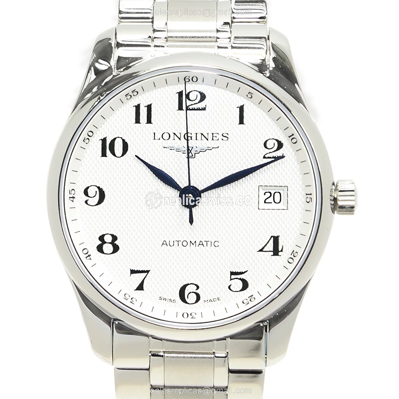 Longines L2.518.4.78.6 Replica - Automatic - Steel Case - Silver Dial, Steel Strap - Luxury Replica MASTER Watch