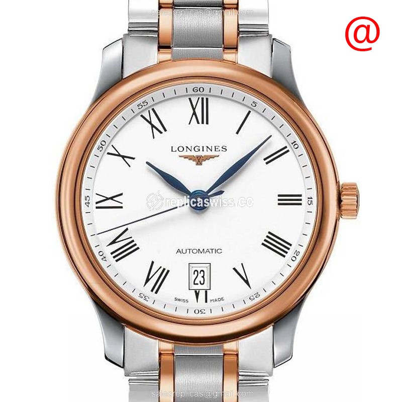 Longines L2.628.5.19.7 Replica - Automatic - 18kt Rose Gold | Steel Case