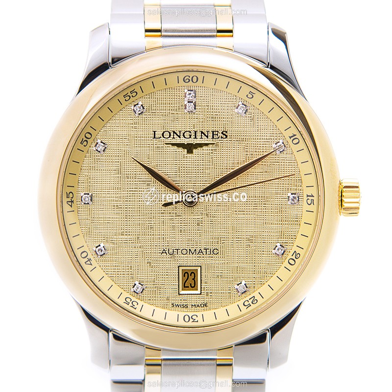 Longines L2.628.5.38.7 Replica - Automatic - Gold Dial - Gold Clasp