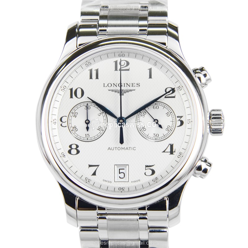 Longines L2.669.4.78.6 Replica - Automatic - Steel Case - Silver Dial - Luxury  Watch