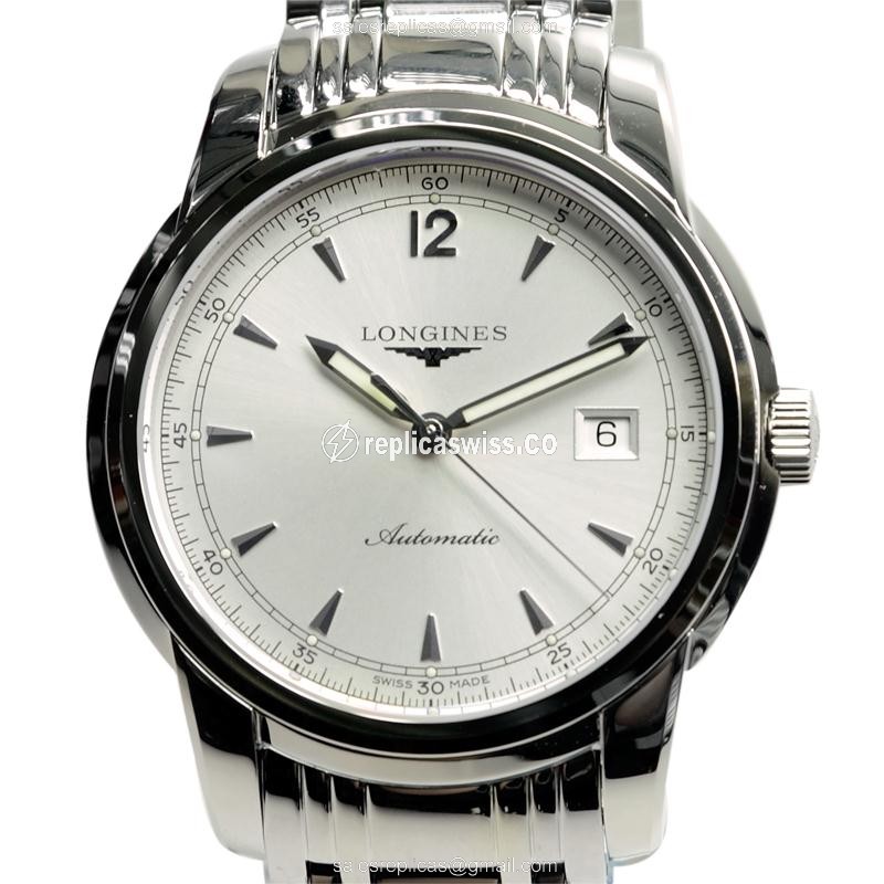 Longines SAINT IMIER Automatic - Silver Case, Silver Dial - Steel Clasp, Steel Strap - Luxury  Watch