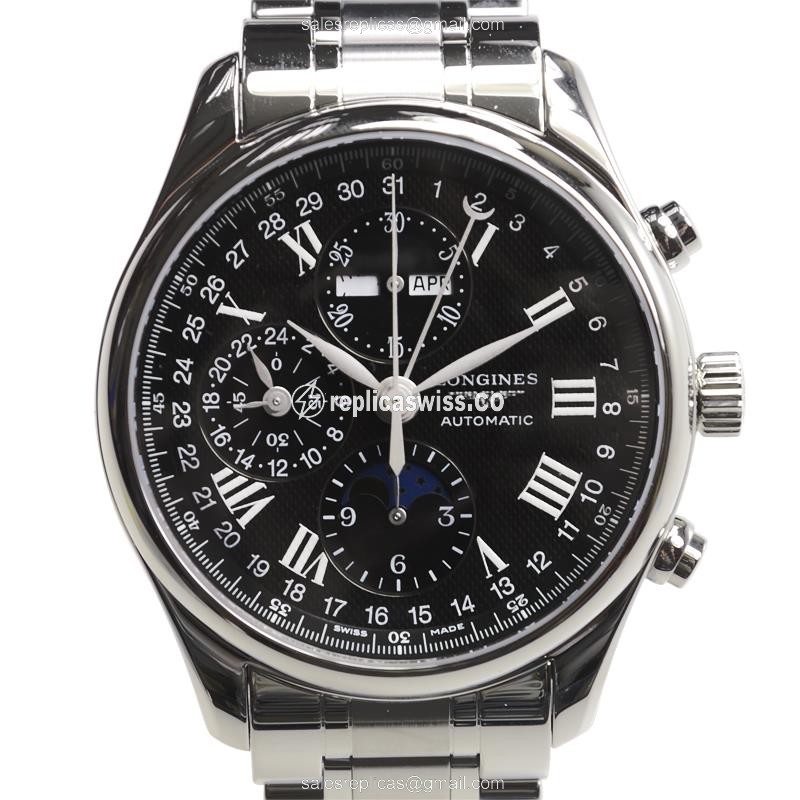 Longines L2.773.4.51.6 Replica - Automatic - Steel Case, Silver Dial, Steel Strap - Luxury  Watch