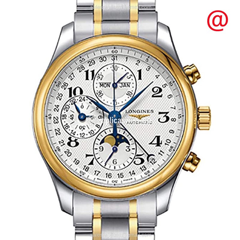 Longines L2.773.5.78.7 Replica - Automatic - Silver Steel Case - Silver Dial - Luxury Replica MASTER Watch