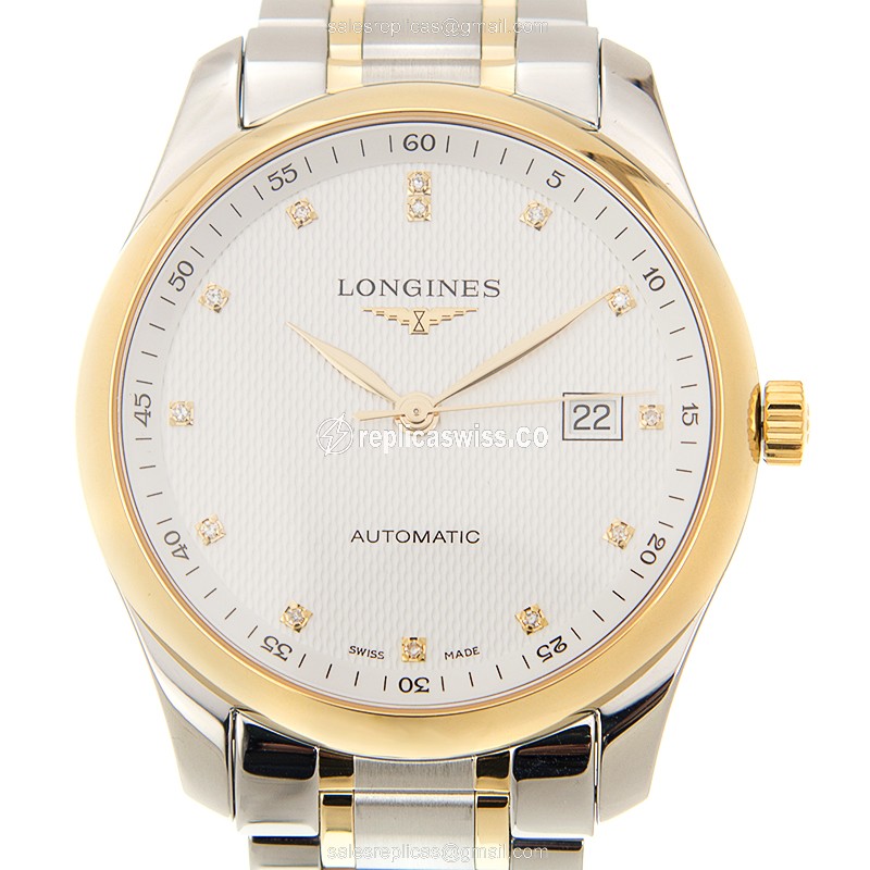 Longines L2.793.5.97.7 Replica - Automatic - Rose Gold - White Dial