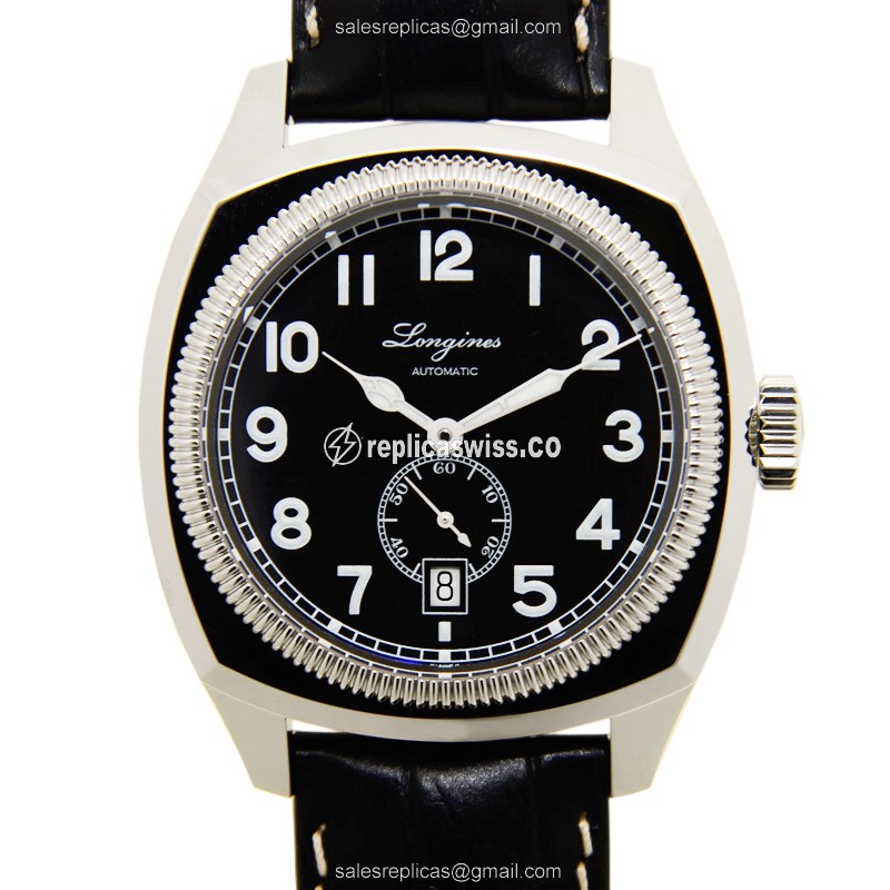Rolex L2.794.4.53.2 Replica - Automatic - Steel Case - Black Dial, Buckle Clasp - Luxury Replica HERITAGE Watch