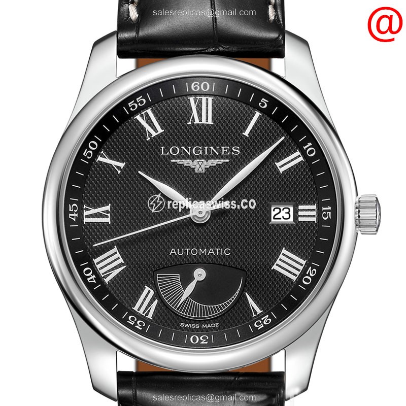 Rolex L2.908.4.51.8 Replica | Automatic | Black Dial, Steel Case - Luxury Replica MASTER Watch