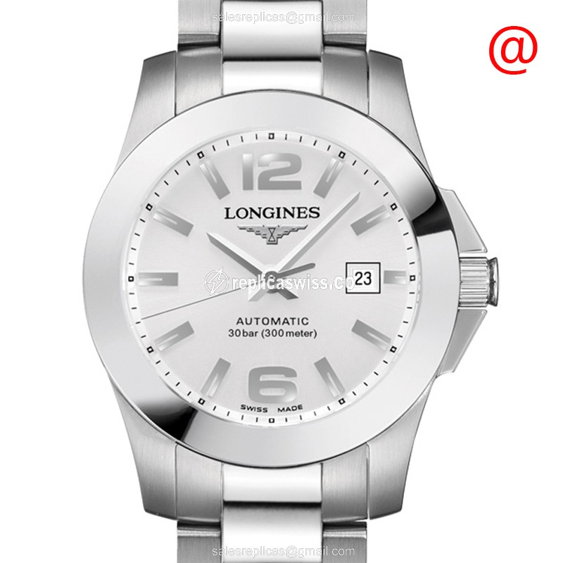 Replica Longines Conquest - Automatic - Steel - Silver Dial - Luxury Replica CONQUEST Watch