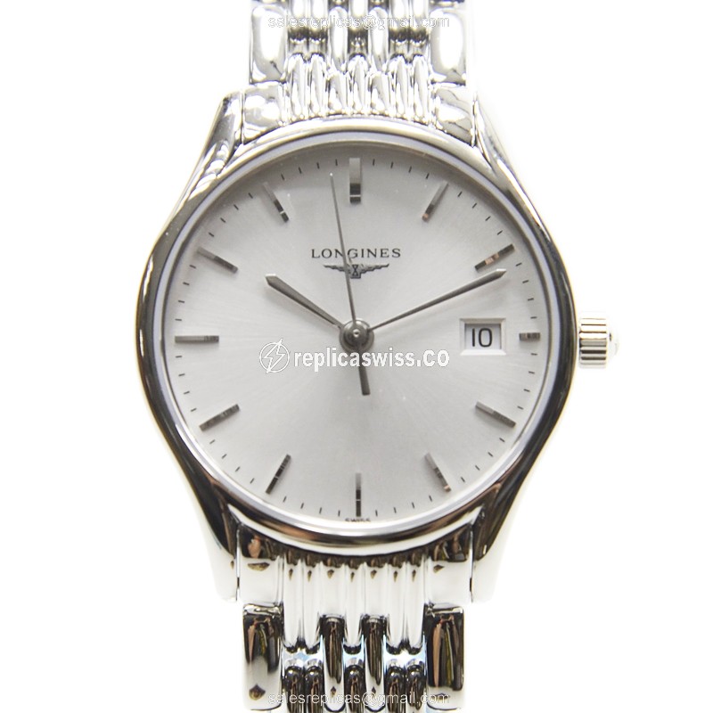 Rolex Lyre Quartz Steel - Automatic, Silver Dial on Steel Strap