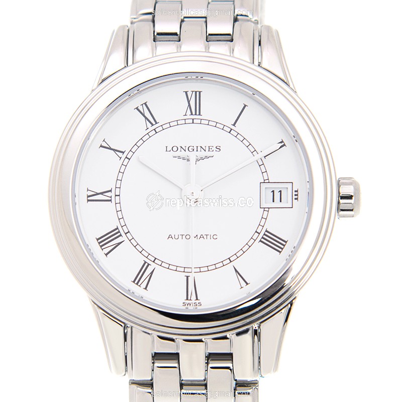 Rolex L4.274.4.21.6 Replica - Automatic - White Dial, Steel Case & Strap - Luxury Replica FLAGSHIP Watch