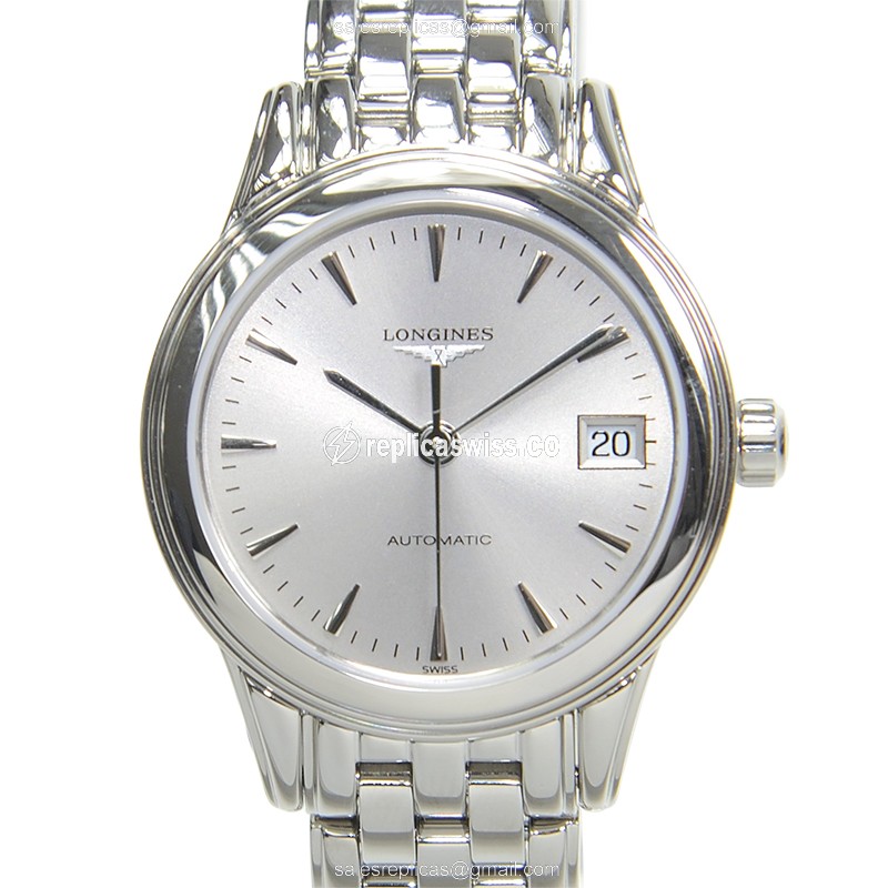 Longines L4.274.4.72.6 Flagship - Automatic - Steel Case, Silver Dial