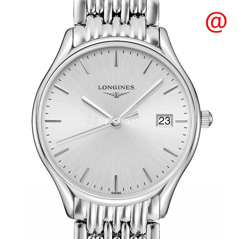Longines Lyre Quartz Replica - Silver Case, Silver Dial - Steel Clasp - Luxury Replica LYRE Watch
