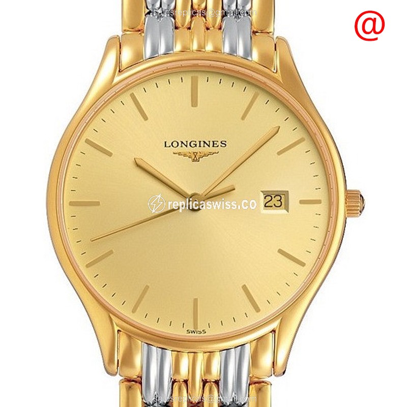Longines L4.759.2.32.7 Replica - Quartz - Gold PVD Case - Gold Dial & Gold Strap
