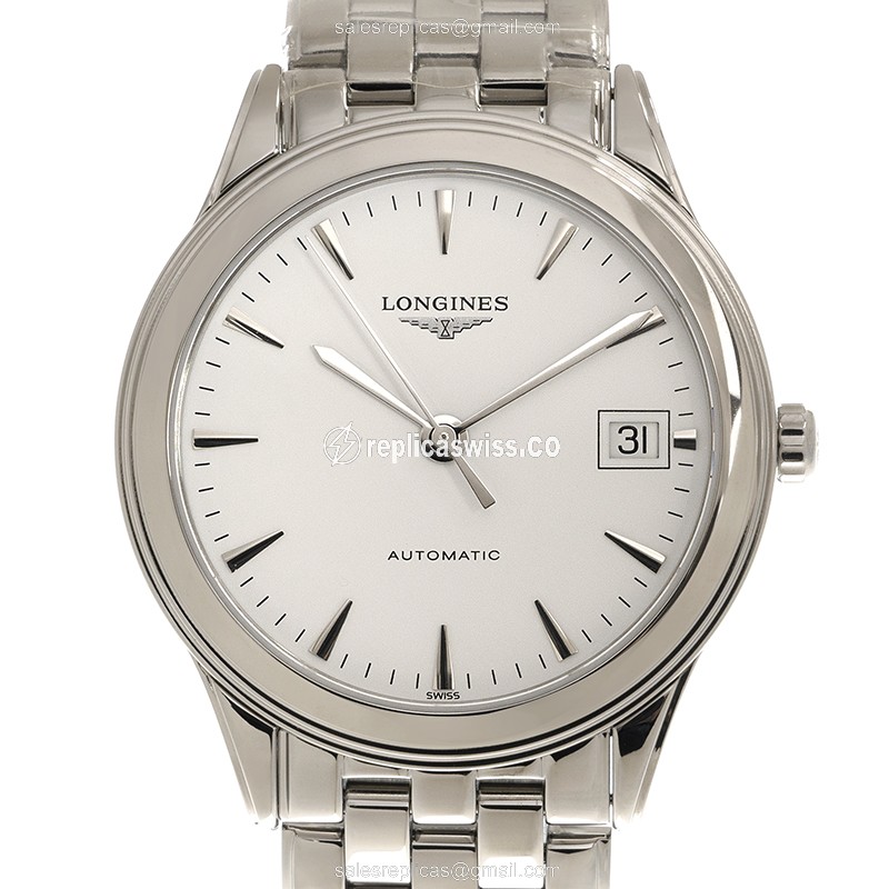 Longines L4.774.4.13.6 Flagship - Automatic - Steel Case, White Dial