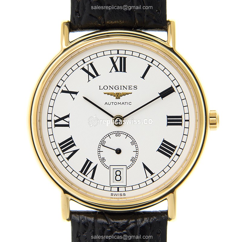 Longines Presence Replica - Automatic - White Dial on Steel