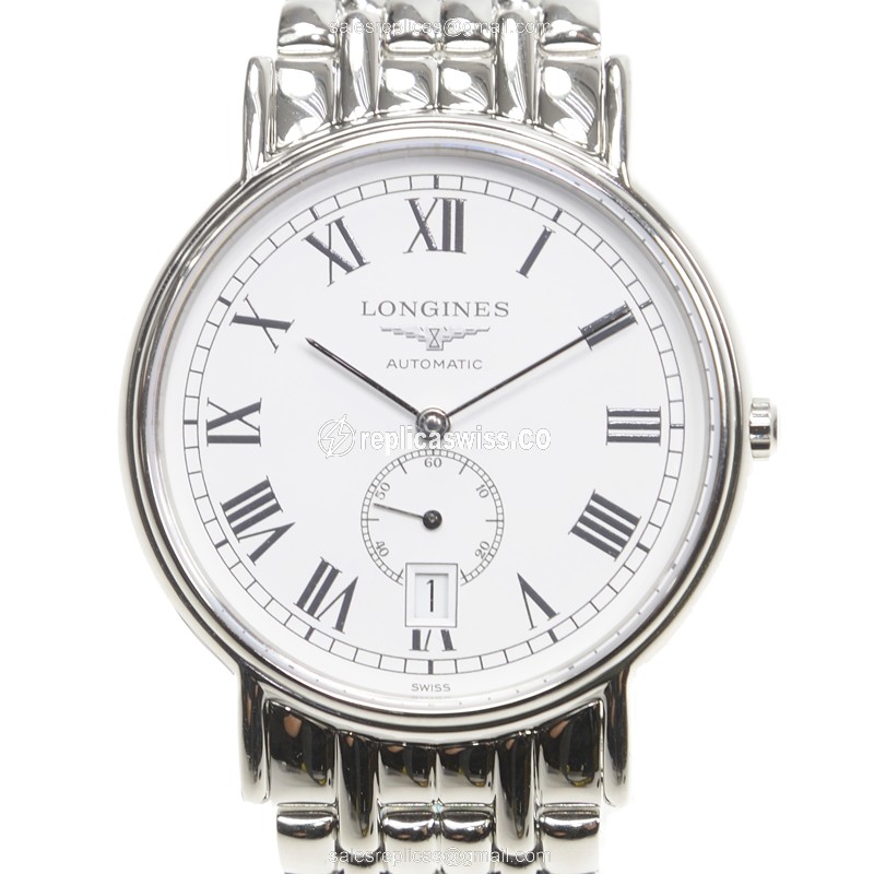 Rolex L4.805.4.11.6 Replica - Automatic - Steel Case, Silver Dial - Silver Clasp & Steel Strap - Luxury Replica PRESENCE Watch