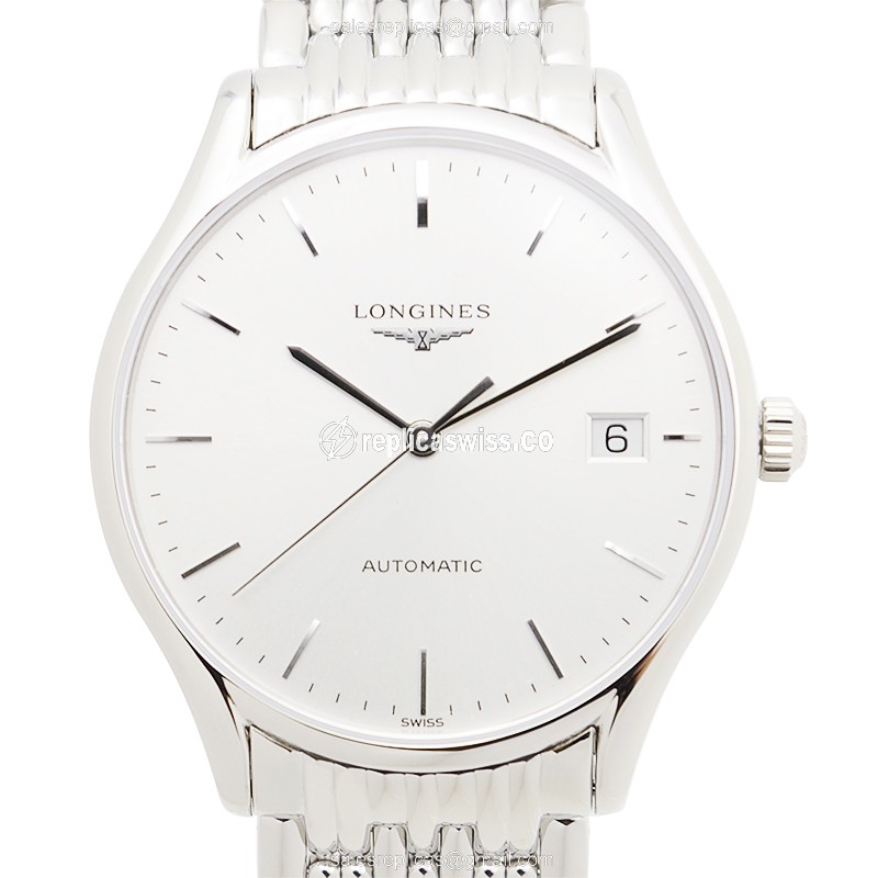 Longines Lyre Replica - Automatic - Stainless Steel - Silver Dial - Steel Strap - Luxury Replica LONGINES LYRE Watch