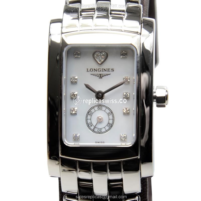 Longines Dolce Vita Replica - Quartz - Stainless Steel Case, White Dial - Luxury Replica DOLCE VITA Watch