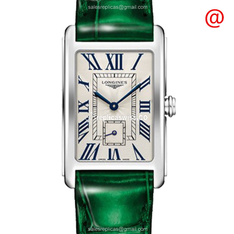 Rolex Dolce Vita Replica - Quartz - Silver Dial on Leather Strap - Luxury Replica DOLCE VITA Watch