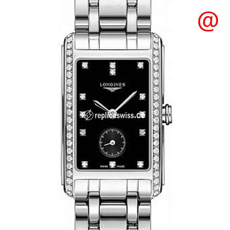 Longines L5.512.0.57.6 DOLCE VITA Quartz Stainless Steel & Diamonds - Luxury Replica DOLCE VITA Watch