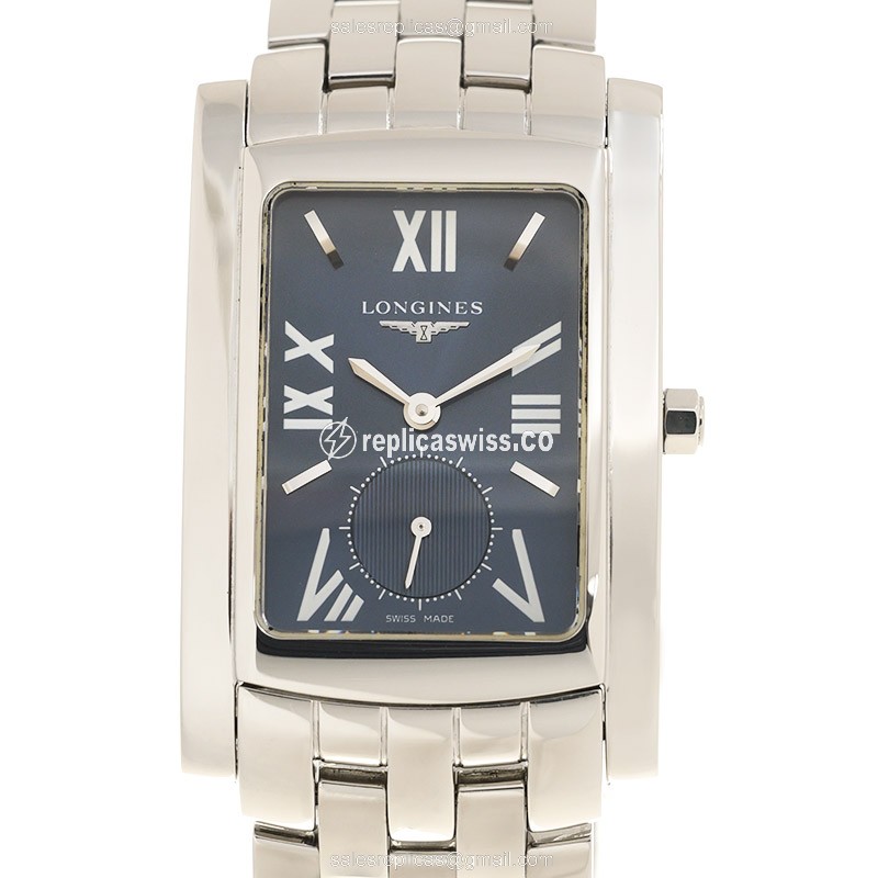Longines Dolce Vita Replica - Quartz - Blue Dial, Steel Case