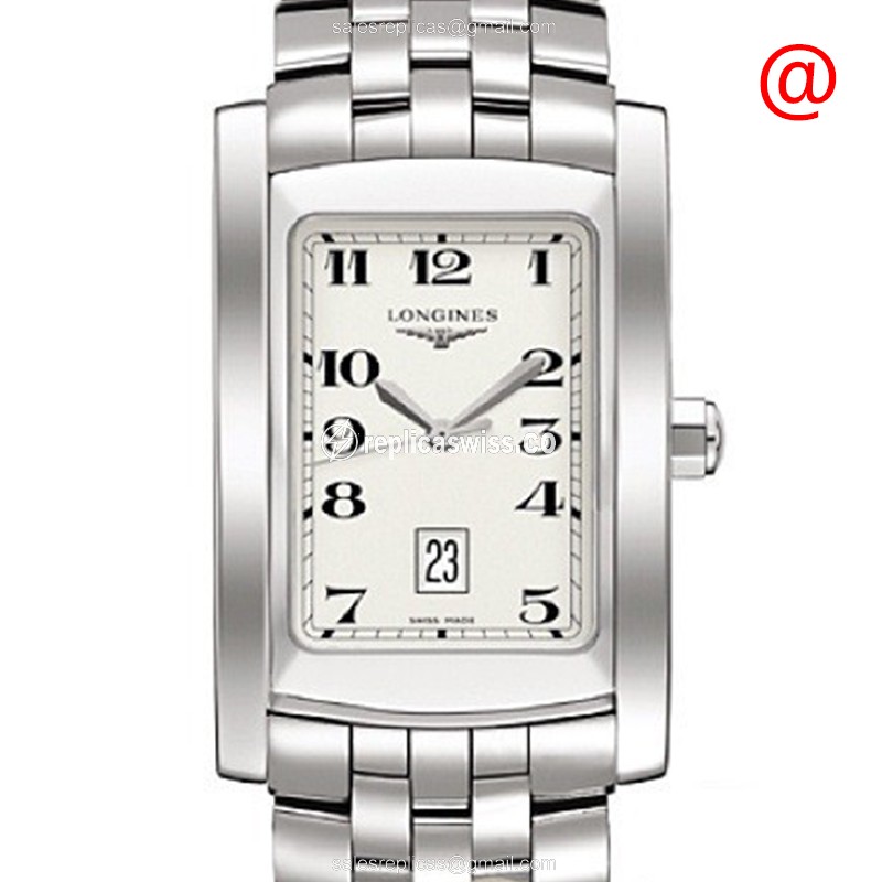 Longines L5.686.4.73.6 Replica - Quartz - White Dial - Silver Clasp & Steel Strap - Luxury  Watch