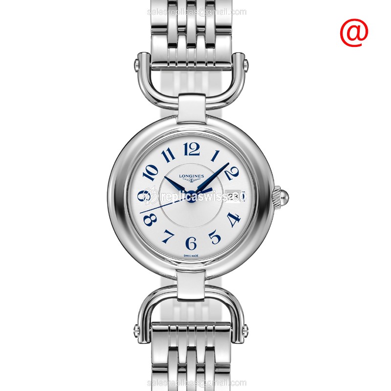 Longines Equestrian Quartz Watch - Stainless Steel Case - Silver Dial - Steel Band - Luxury Replica EQUESTRIAN Watch