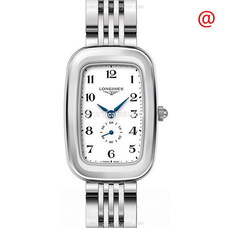 Longines Equestrian Replica - Quartz - White Dial on Silver Steel Strap - Luxury Replica EQUESTRIAN Watch