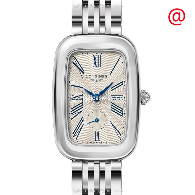 Longines EQUESTRIAN Quartz - Silver Case, Silver Dial - Stainless Steel Clasp - Luxury Replica EQUESTRIAN Watch