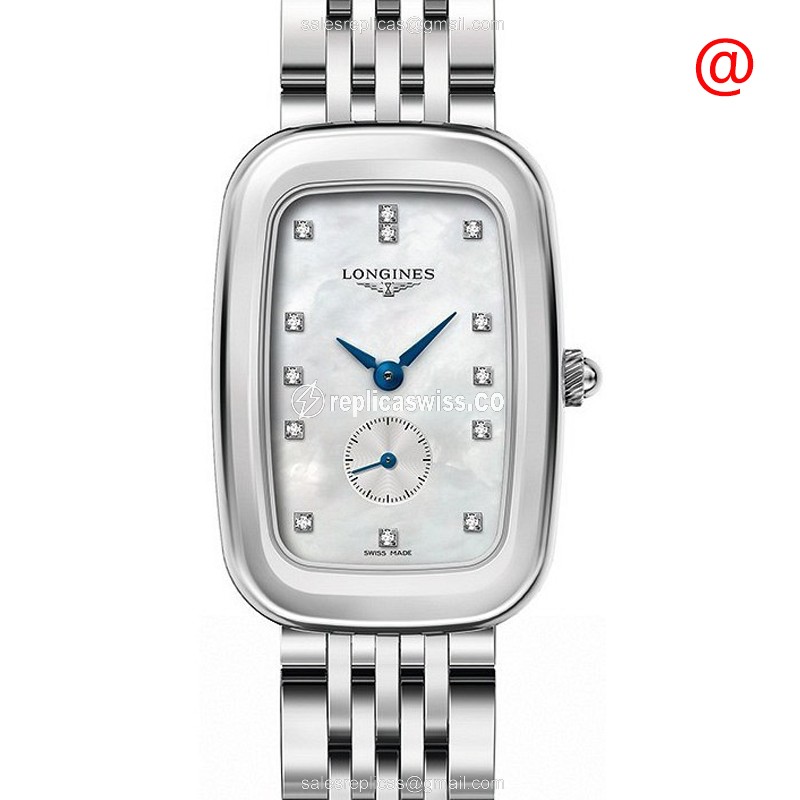 Longines EQUESTRIAN Quartz - White Dial on Steel - Silver Clasp - Luxury Replica EQUESTRIAN Watch
