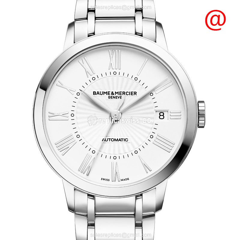 Baume & Mercier CLASSIMA Quartz - Silver Steel - Silver Dial - Steel Clasp - Luxury Replica CLASSIMA Watch