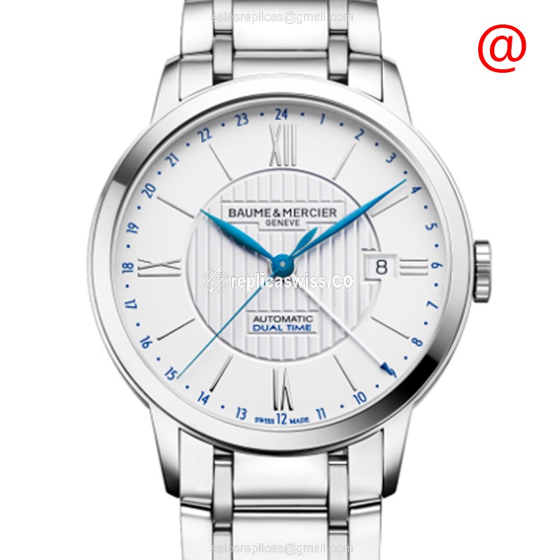 Baume & Mercier CLASSIMA Automatic - Steel Case - Silver Dial - Steel Band