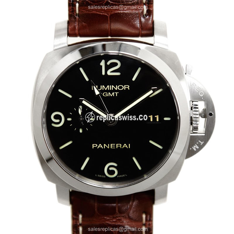 Panerai PAM00320 Luminor Replica Automatic Steel Black Dial - Luxury Replica LUMINOR Watch