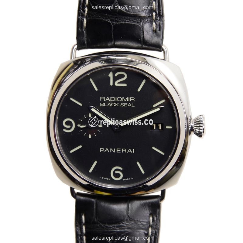 Panerai PAM00388 RADIOMIR - Auto - Black Dial - Steel Case - Black Alligator Strap - Sapphire - Luxury Replica RADIOMIR Watch