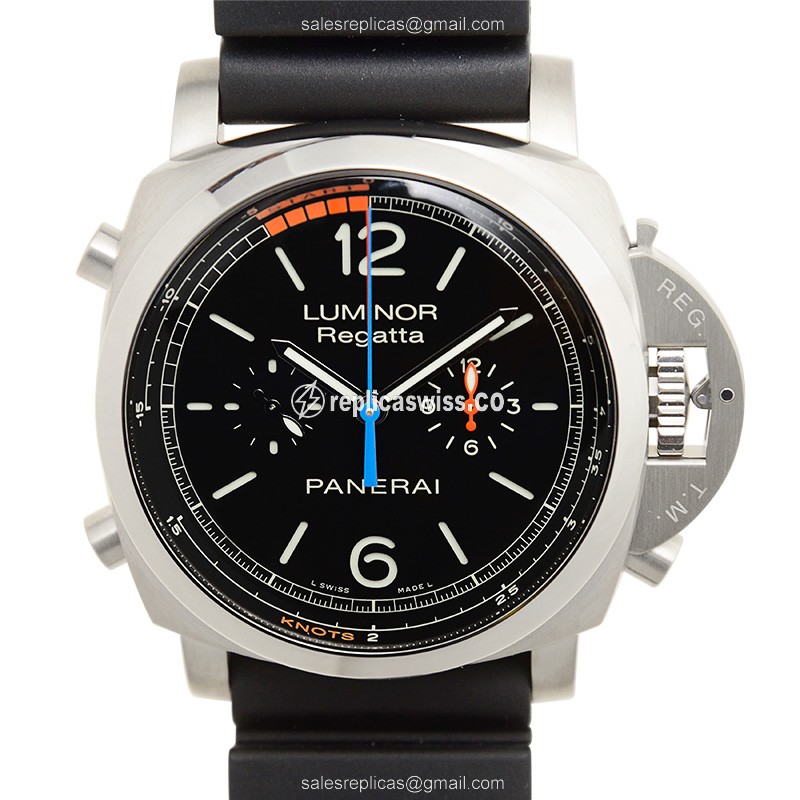 Panerai PAM00526 LUMINOR - Auto - Black Dial - Rubber Strap - Buckle Clasp