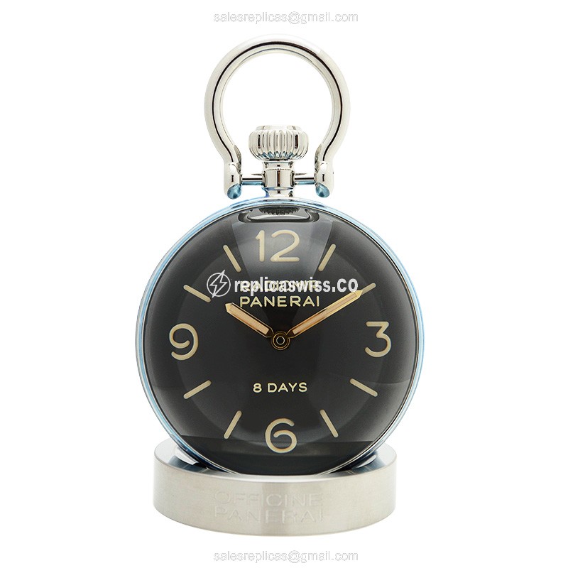 Panerai PAM00581 Replica - Manual Wind - Steel - Black Dial - Luxury Panerai Watch