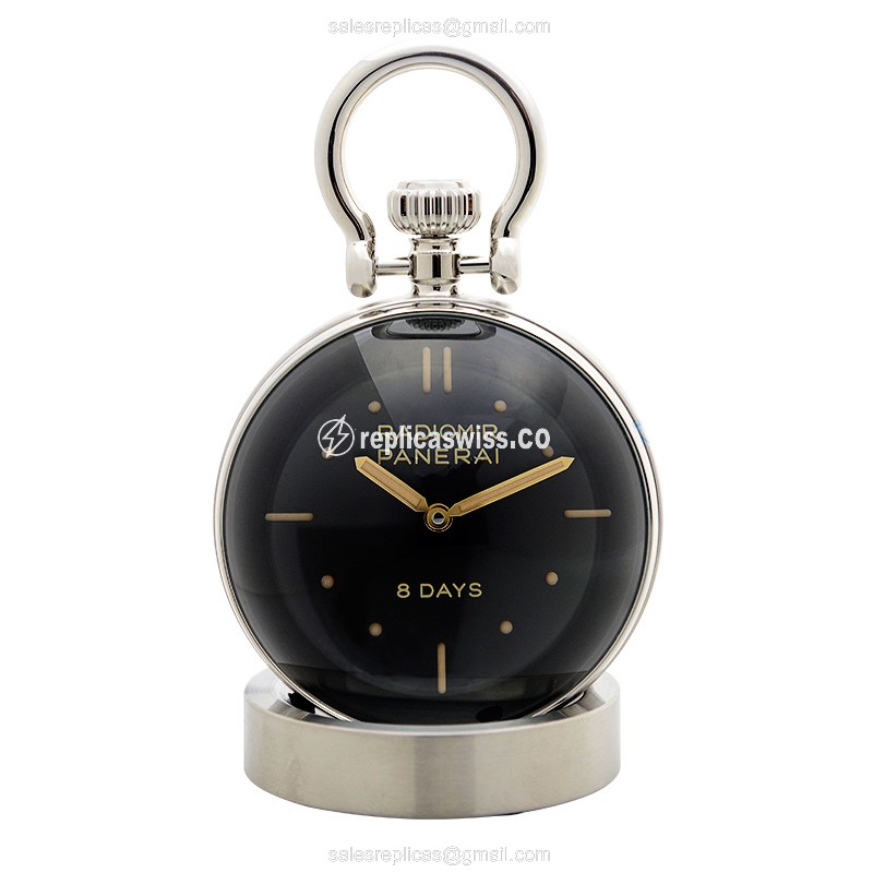 Panerai PAM00641 Manual Wind - Stainless Steel Case - Black Dial - Alligator Strap - Luxury Panerai Watch