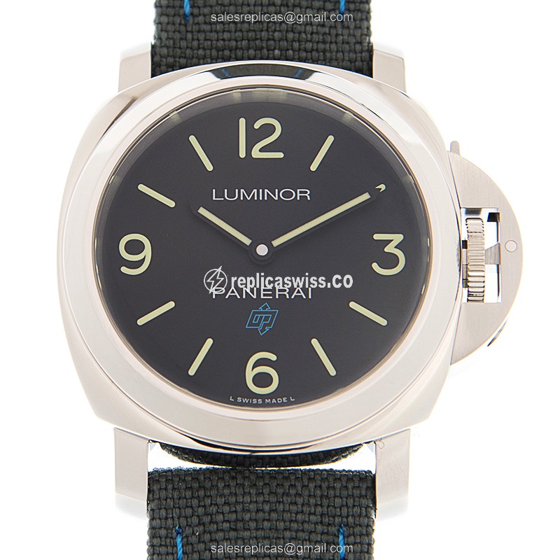 Panerai Luminor Replica - Manual Wind - Steel - Black Dial