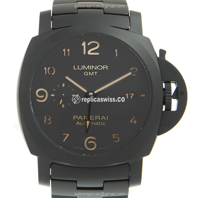 Panerai Luminor Replica - Automatic Ceramic Black Dial
