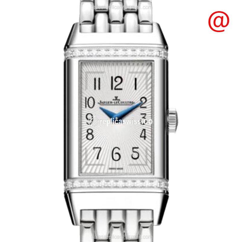 Jaeger-Lecoultre Q3288120 REVERSO Replica - Quartz - Silver Dial - Steel Case & Band