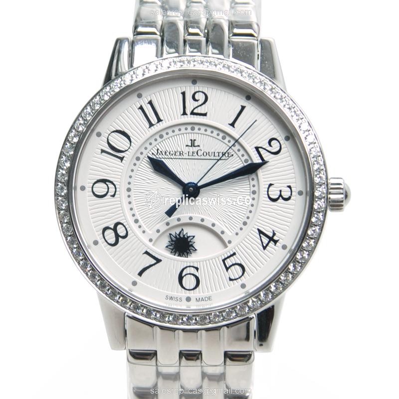 Jaeger-Lecoultre Rendez-Vous Automatic - White Dial - Steel Case - Silver Strap