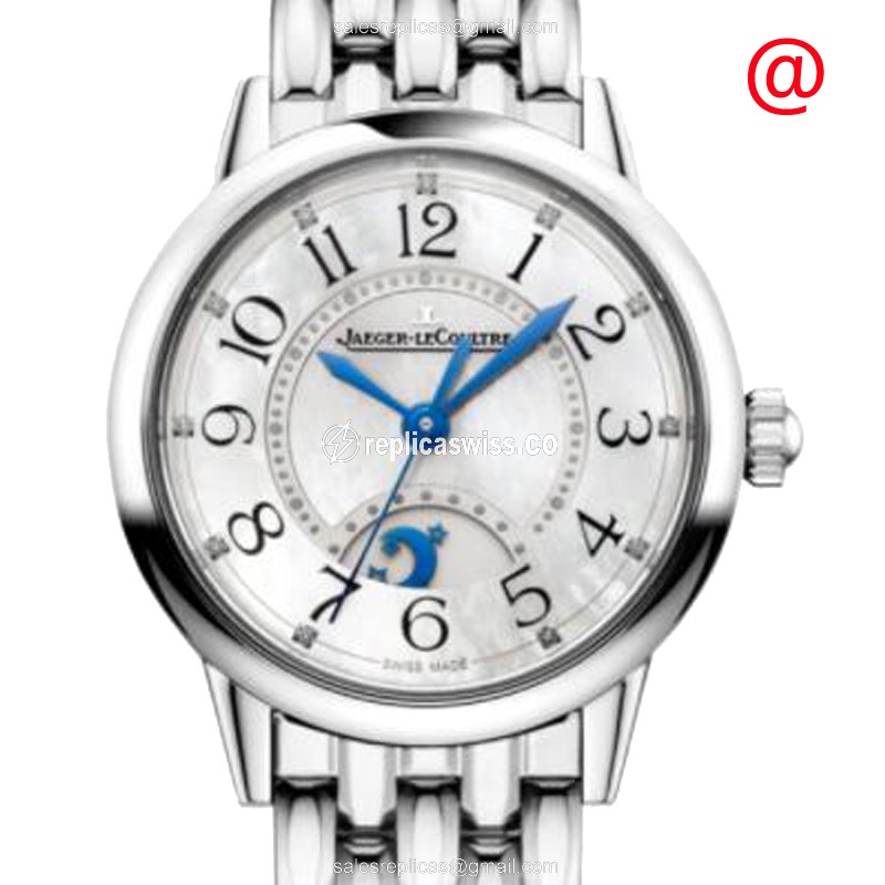 Jaeger-Lecoultre Q3468110 Rendez-Vous Replica - Automatic - Steel Case - Gray Dial - Silver Steel Band