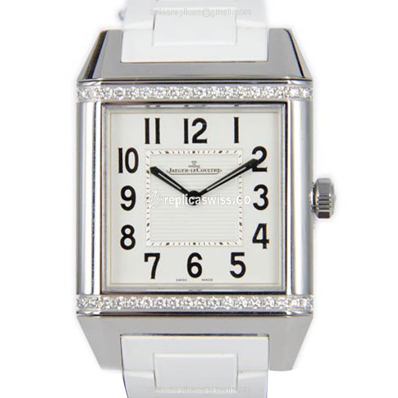 Jaeger-LeCoultre Reverso Replica - Automatic - Steel - Silver Dial